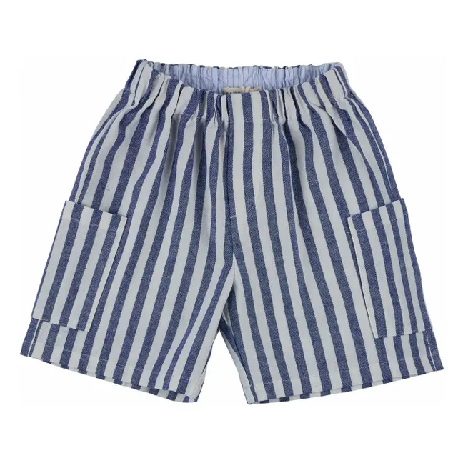 Bermudas Tazio Rayas | Azul
