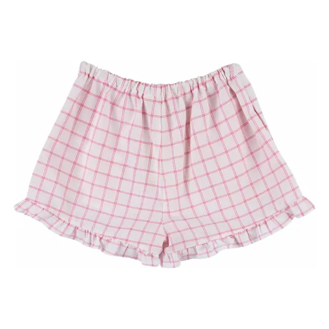 Pantaloncini Vichy | Rosa