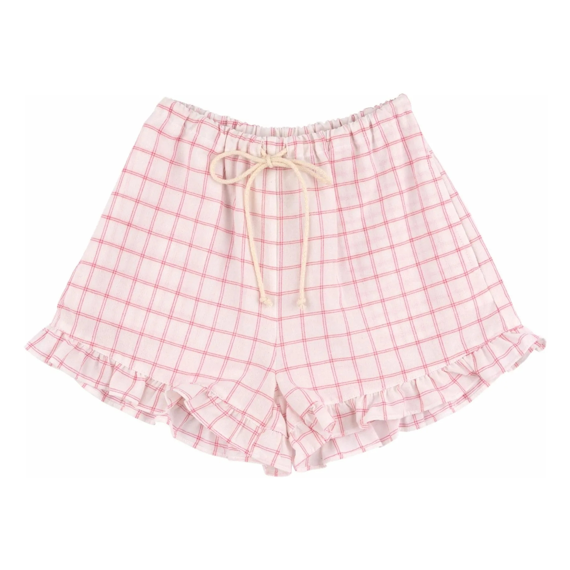 Babe & Tess Pink Vichy Shorts