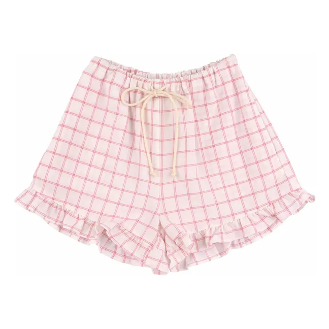 Pantaloncini Vichy | Rosa