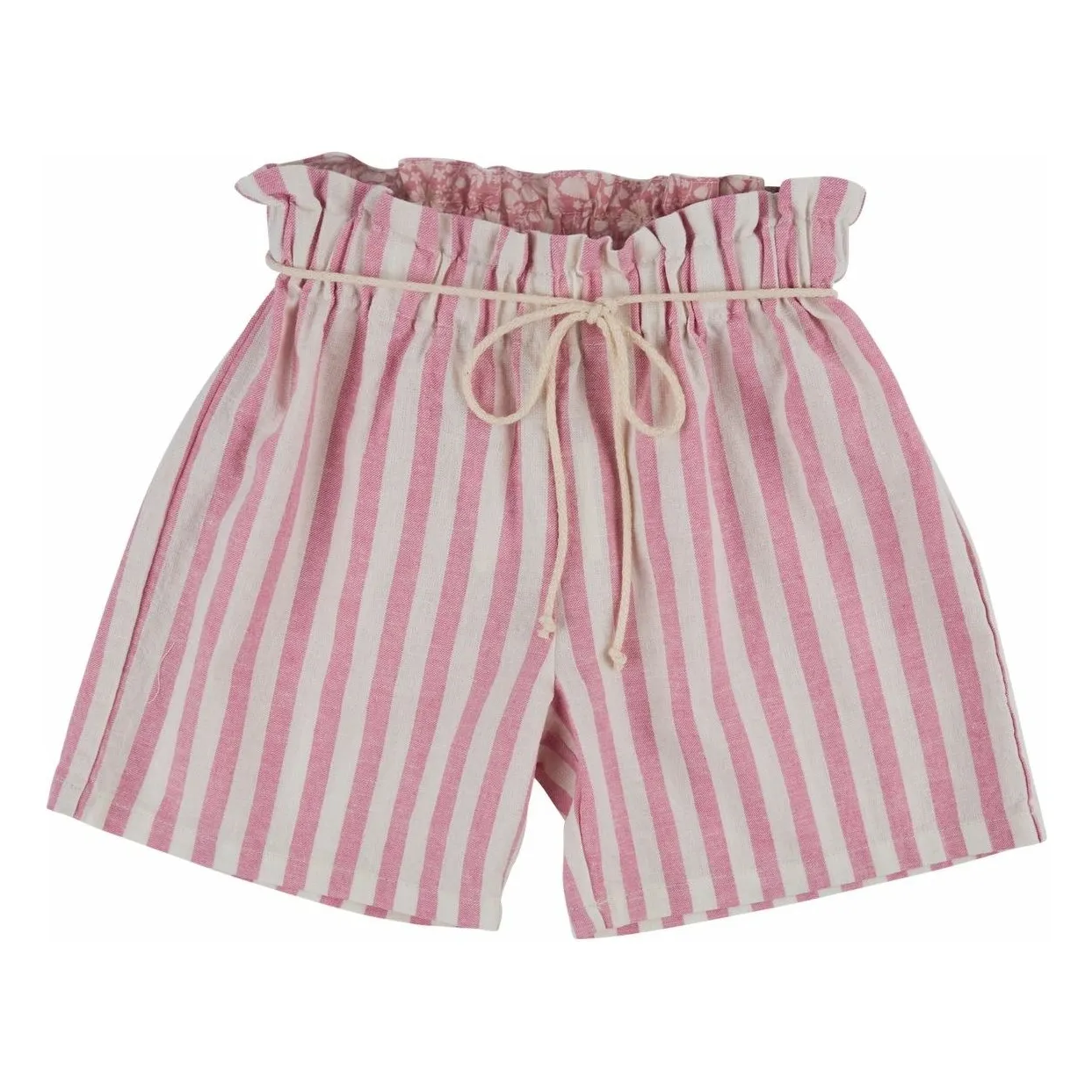 Babe & Tess Pink Bermuda Shorts Alessandra