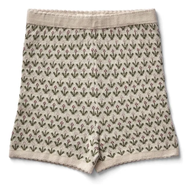 Lacey Shorts Mesh Bio-Baumwolle | Seidenfarben