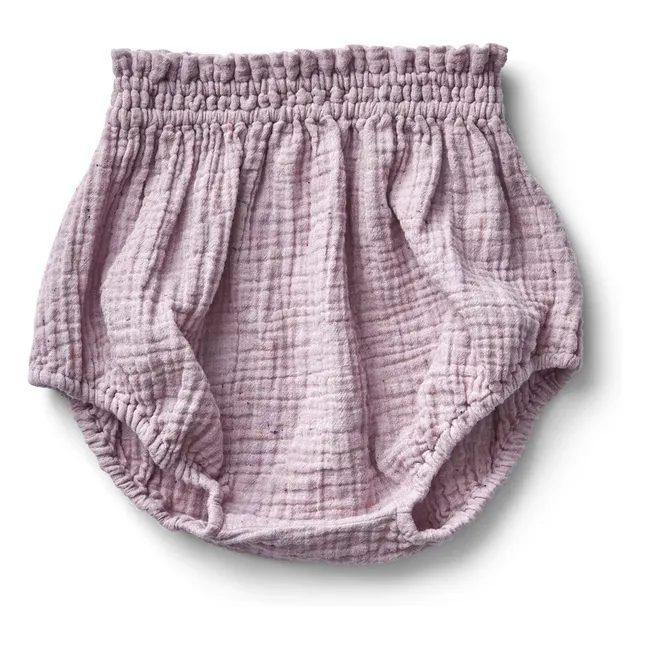 Bloomer Lottie Gaze de Coton Bio | 	Lilas