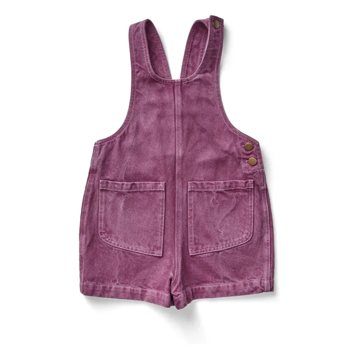 Salopette Short Delphine | Violet- Image produit n°0