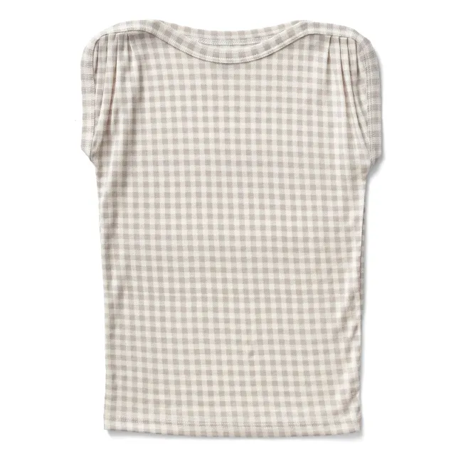 Top Sunday Pointelle Coton Bio | Ecru