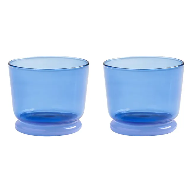 Verres Dew - Set de 2 | Bleu