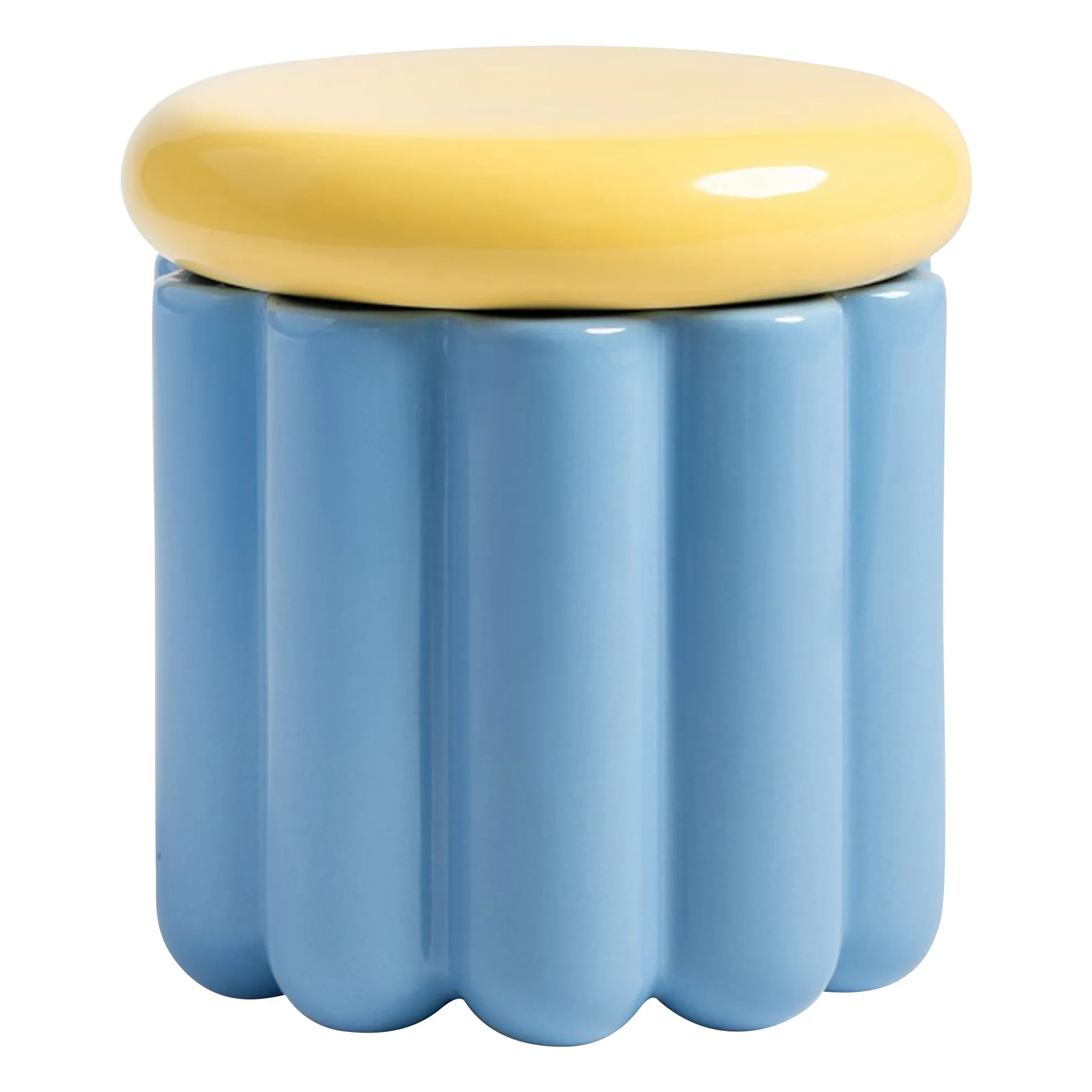 &Klevering Light Blue Charlo Pot
