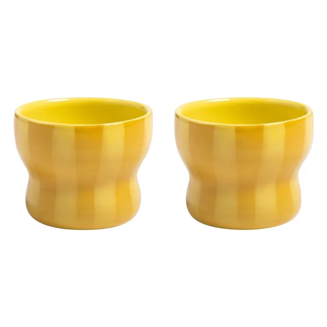 Tazas Circus - Lote de 2 | Amarillo