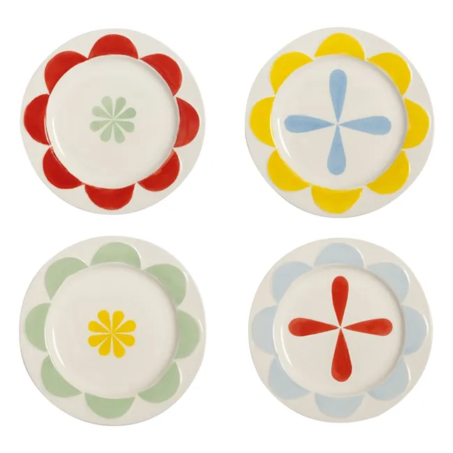 Folk Teller - 4er-Set