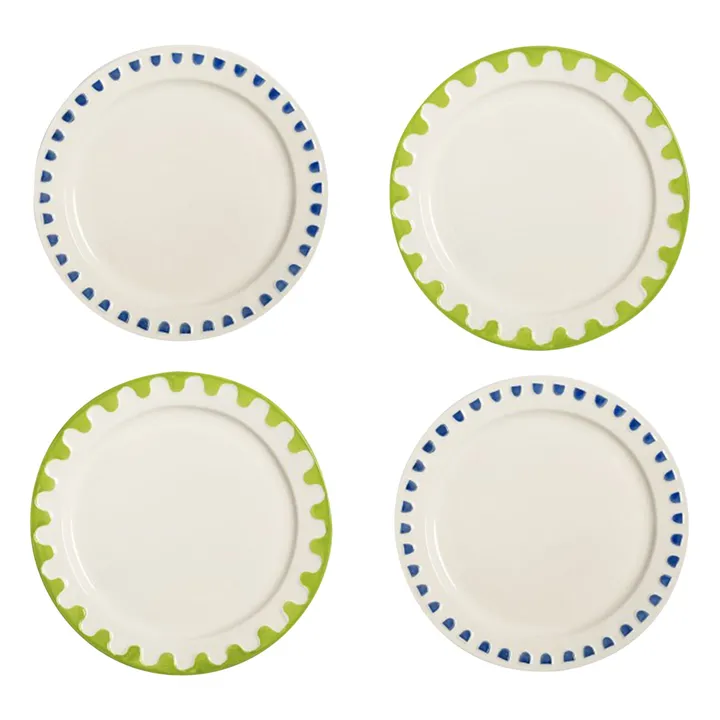 Folk plates - Set of 4- Product image n°0