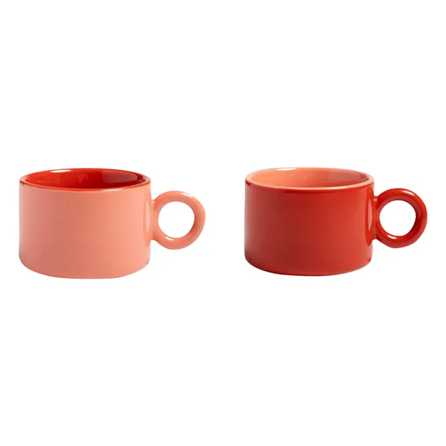 Tazas Chiquito - Juego de 2 | Rojo