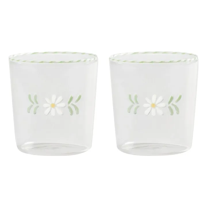 Flora-Gläser - 2er-Set | Weiß- Produktbild Nr. 0