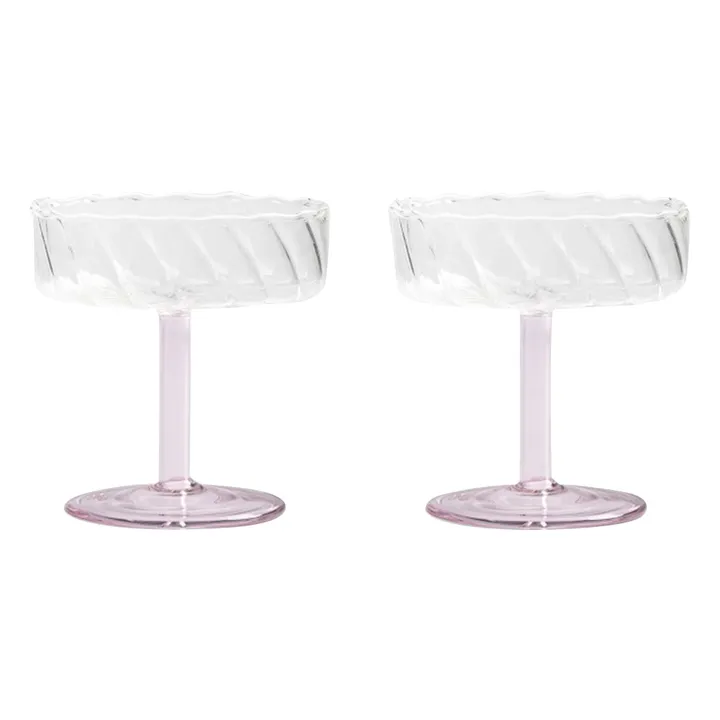 Twirl-Schalen - 2er-Set | Rosa- Produktbild Nr. 0