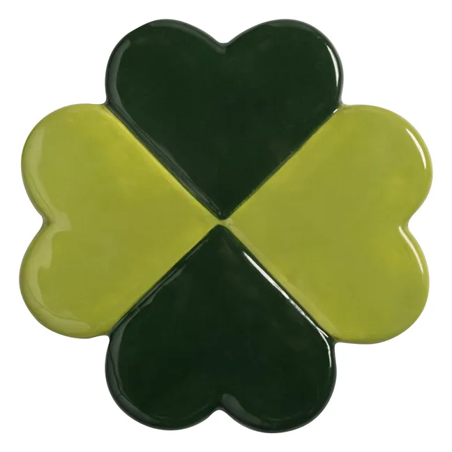 Sous-verres Lucky Clover - Set de 4 | Vert