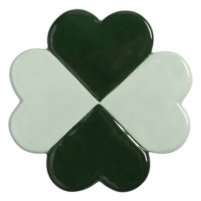 Lucky Clover Untersetzer - 4er Set | Grün