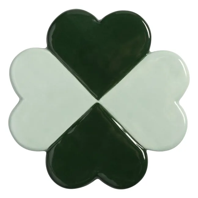 Posavasos Trébol de la Suerte - Set de 4 | Verde