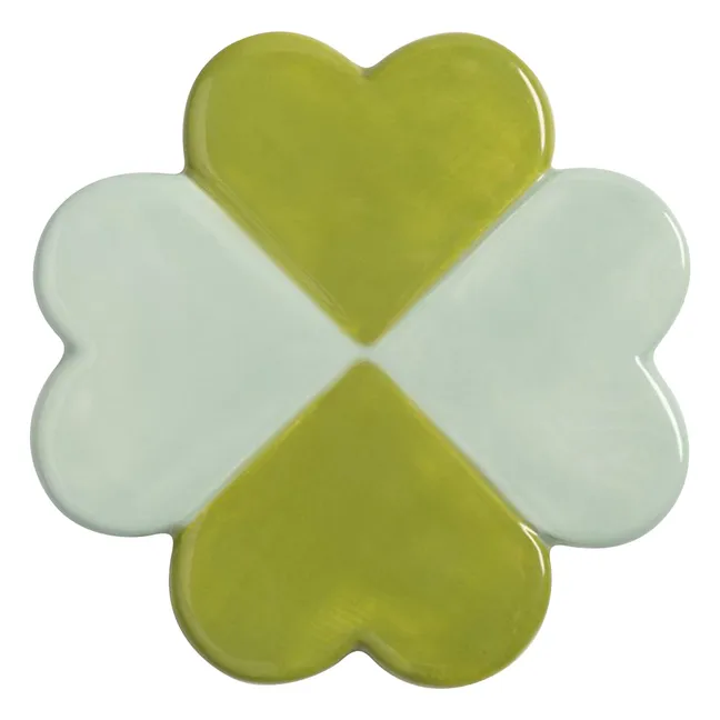 Sous-verres Lucky Clover - Set de 4 | Vert