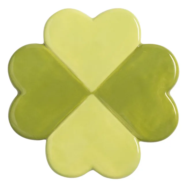 Posavasos Trébol de la Suerte - Set de 4 | Verde