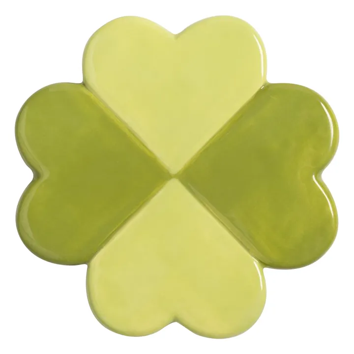 Posavasos Trébol de la Suerte - Set de 4 | Verde- Imagen del producto n°2