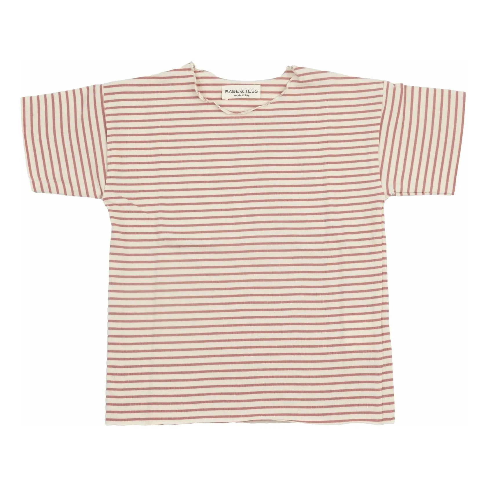 Babe & Tess Pink Stripe T-Shirt