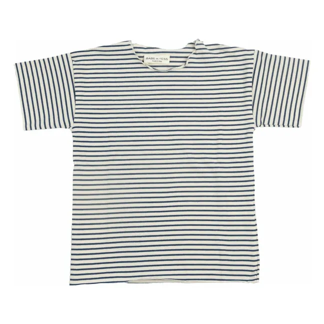 Stripe T-shirt | Blue