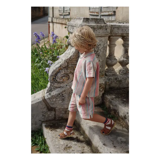 Set of 2 Rib Socks | Ecru