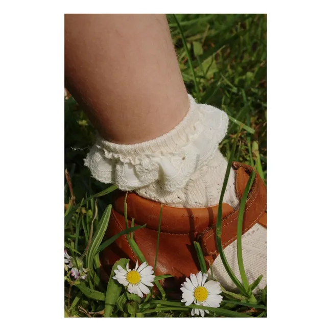 Set of 2 Pointelle Socks | Pink