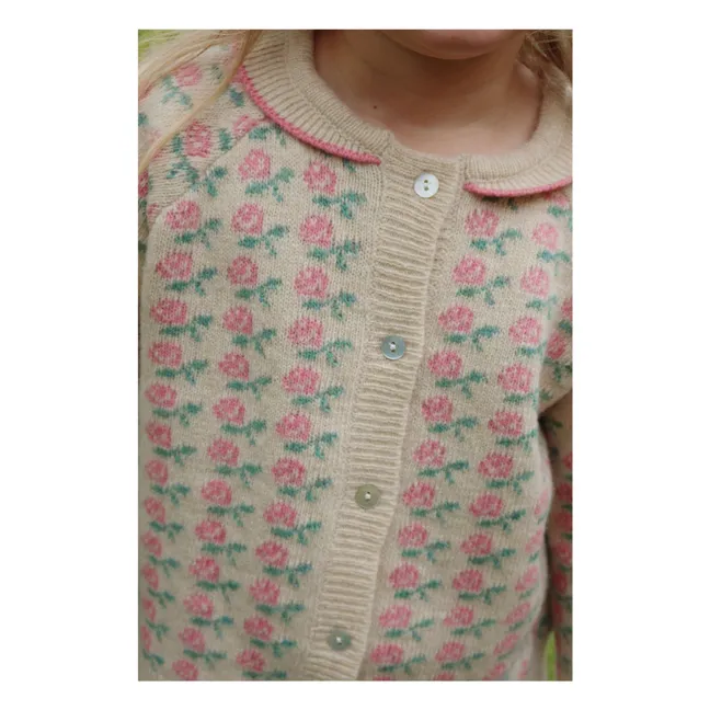 Cardigan in lana Belou | Beige