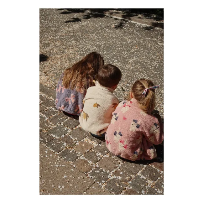 Veste Polaire Joddy Citron Fibres Recyclées | Ecru