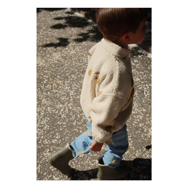 Joddy Lemon Fleece Jacket Recycled Fiber | Ecru