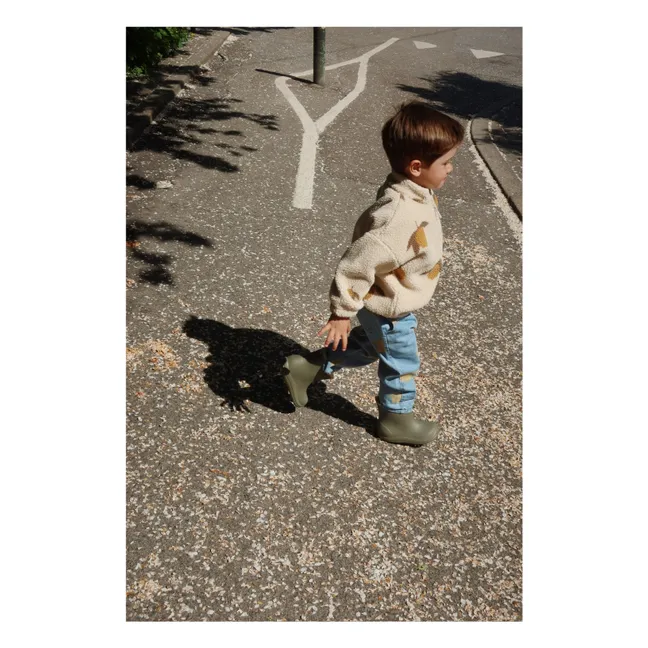 Joddy Lemon Fleece Jacket Recycled Fiber | Ecru