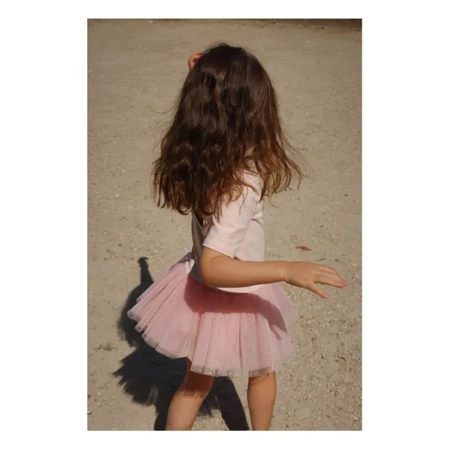 Ballerina-Kleid | Puderrosa