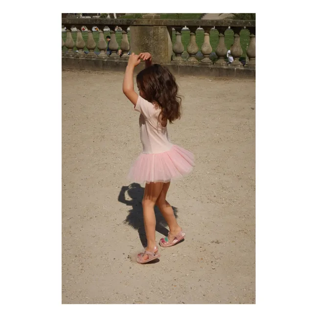 Ballerina-Kleid | Puderrosa
