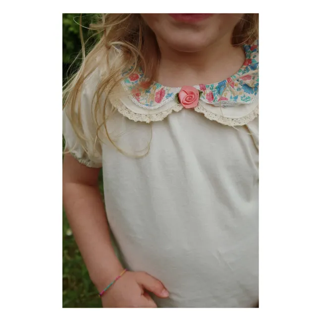 Pami Organic Cotton T-Shirt | Ecru