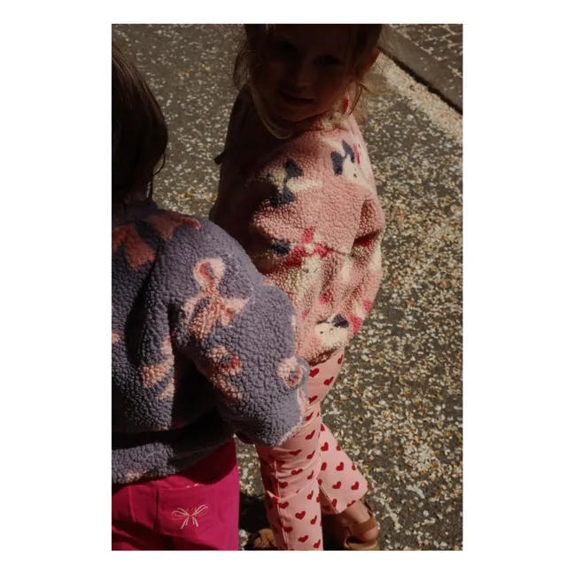 Pantaloni in cotone biologico Drey | Rosa