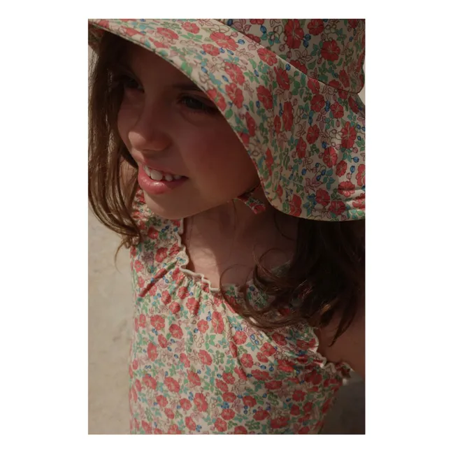 Bañador de fibra reciclada Collette | Framboise