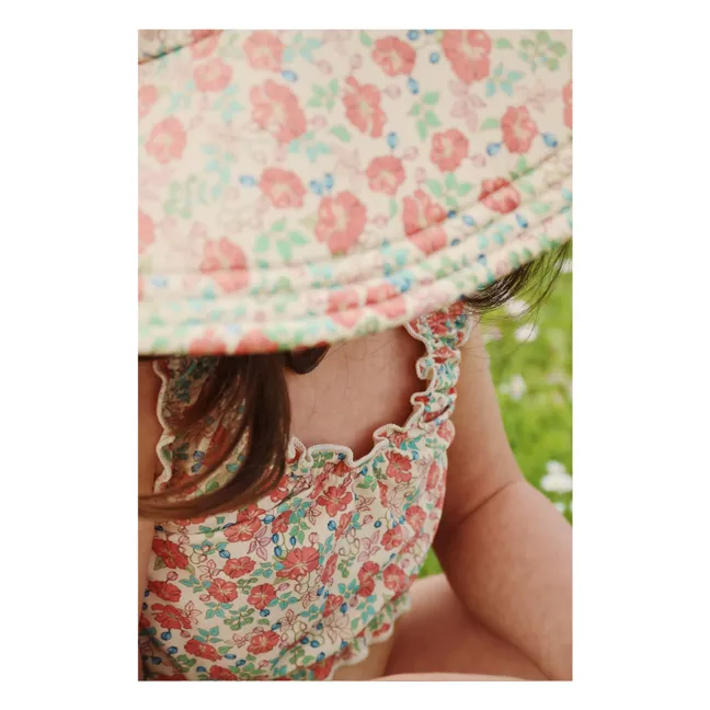 Maillot de Bain 2 Pièces Collette Fibres Recyclées | Framboise