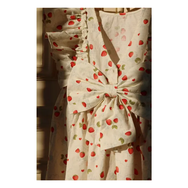 Evia organic cotton dress | Ecru