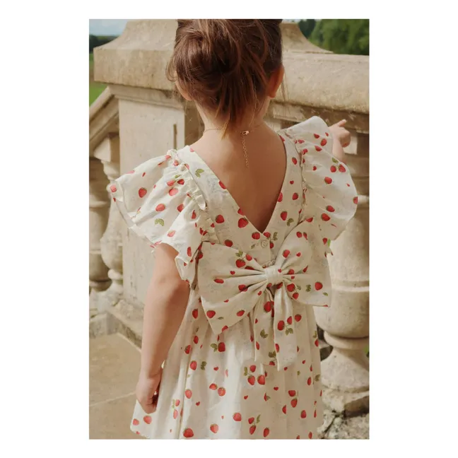 Evia organic cotton dress | Ecru