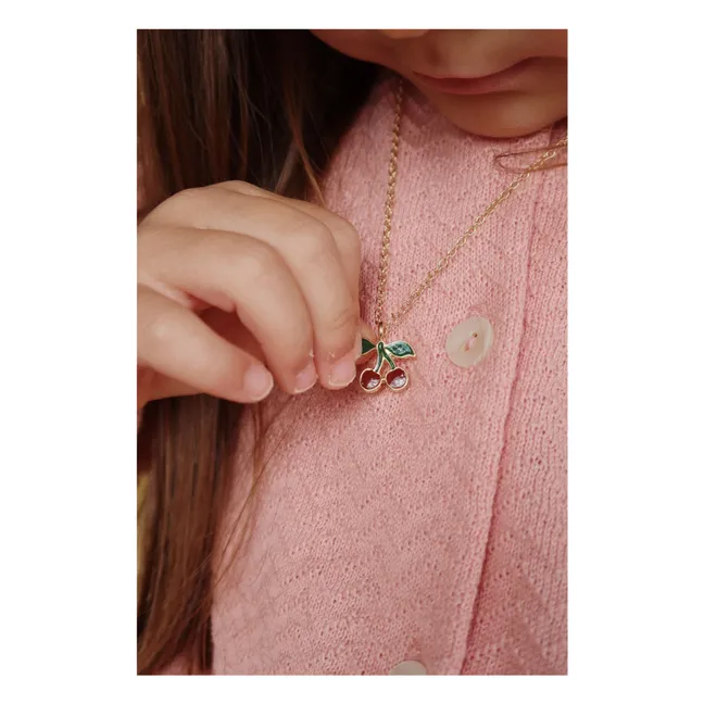 Cardigan in cotone biologico Cypres | Rosa