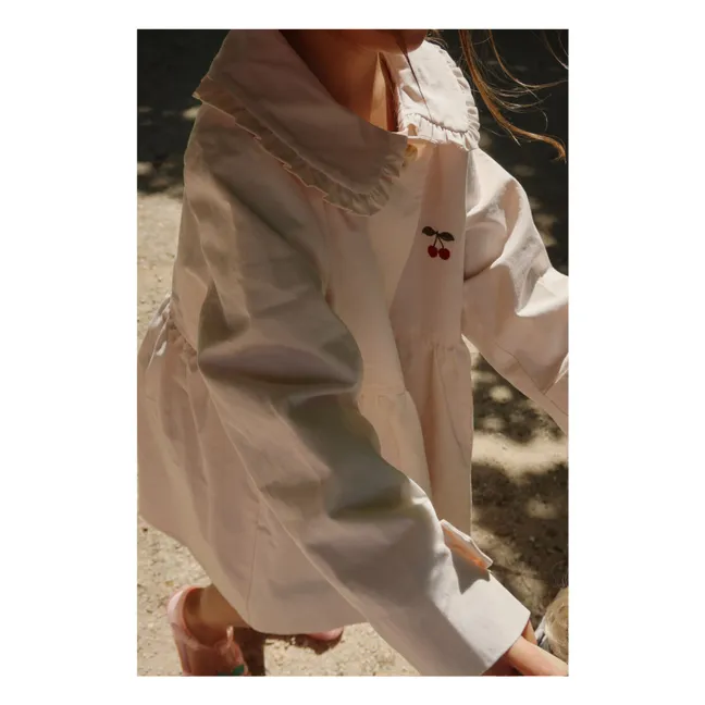 Trench color ciliegia | Rose poudré
