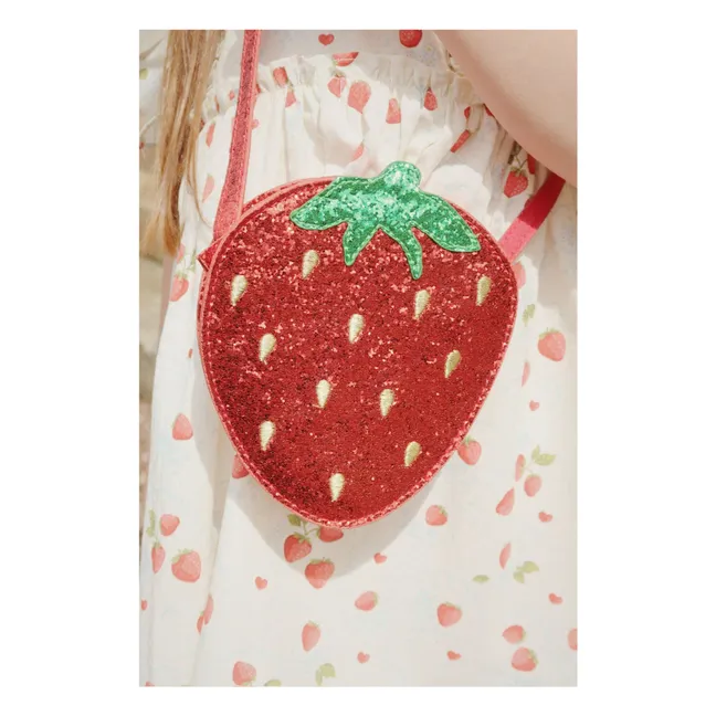 Tasche Tut Erdbeere Sequin | Rot
