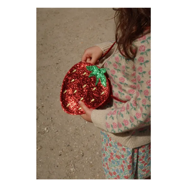 Tasche Tut Erdbeere Sequin | Rot