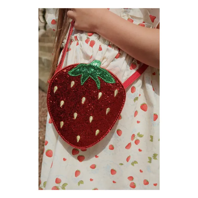 Tasche Tut Erdbeere Sequin | Rot