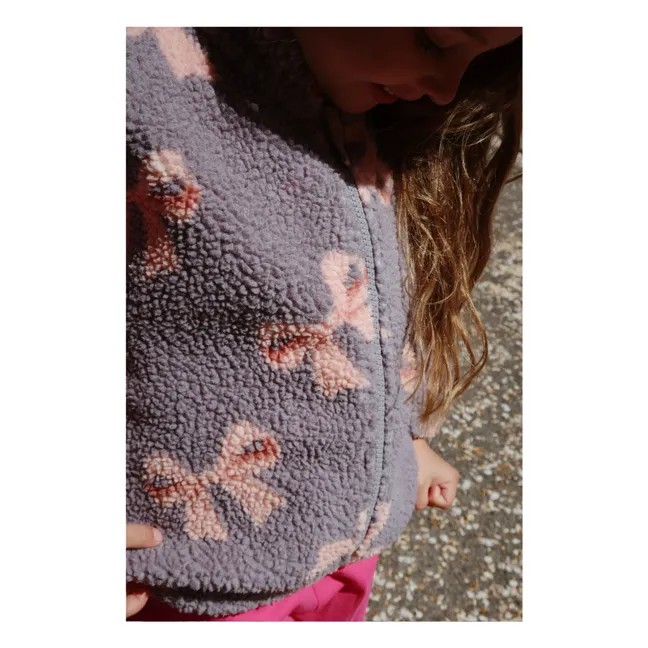 Giacca in pile in fibra riciclata Joddy | Grigio