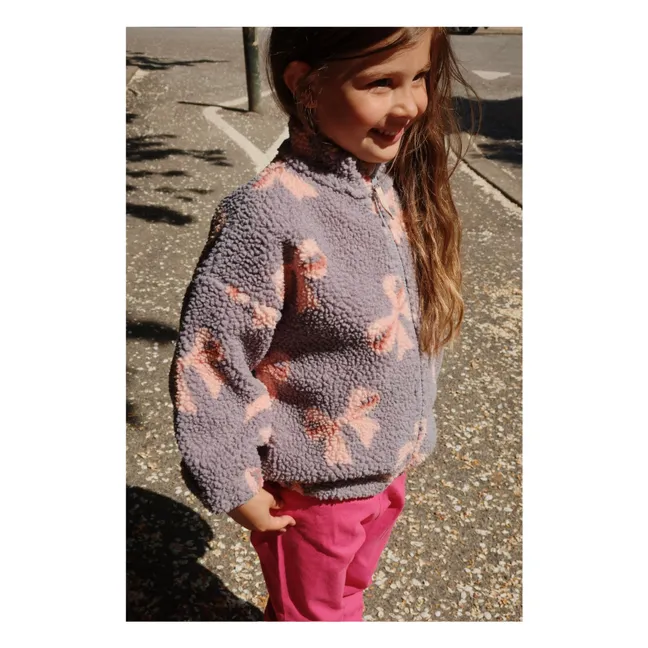 Giacca in pile in fibra riciclata Joddy | Grigio