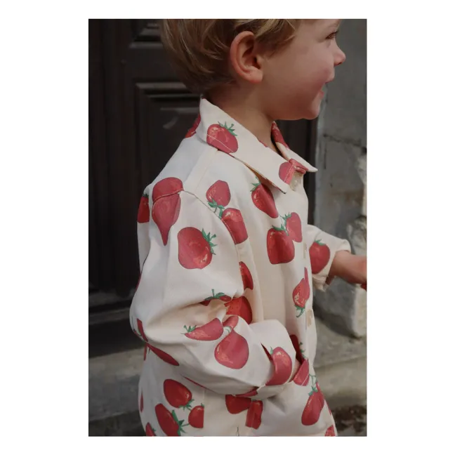 Veste Fen Coton Bio | Ecru