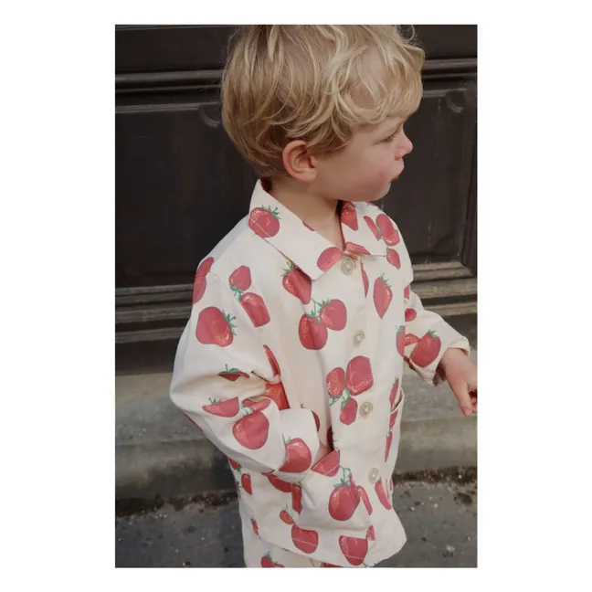 Veste Fen Coton Bio | Ecru