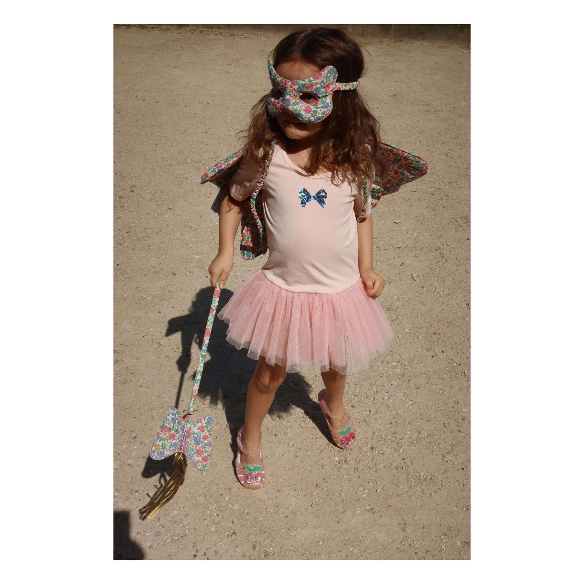 Costume de papillon Fiola | Bleu- Image produit n°2