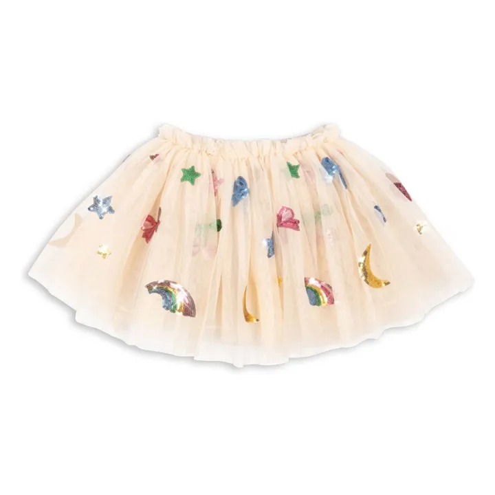 Yvonne Rainbow skirt | Ecru- Product image n°3